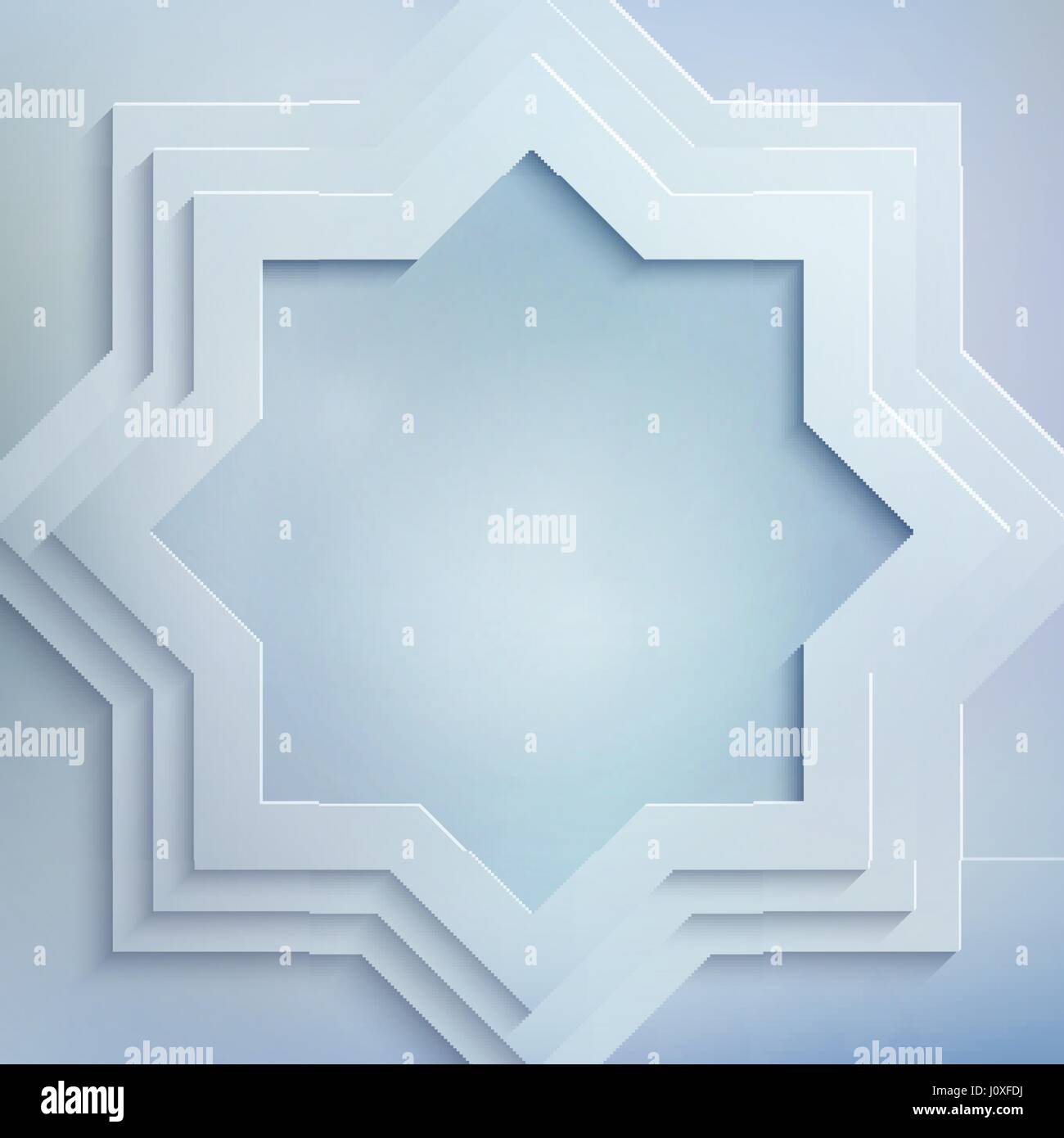 Arrière-plan de conception islamique Illustration de Vecteur