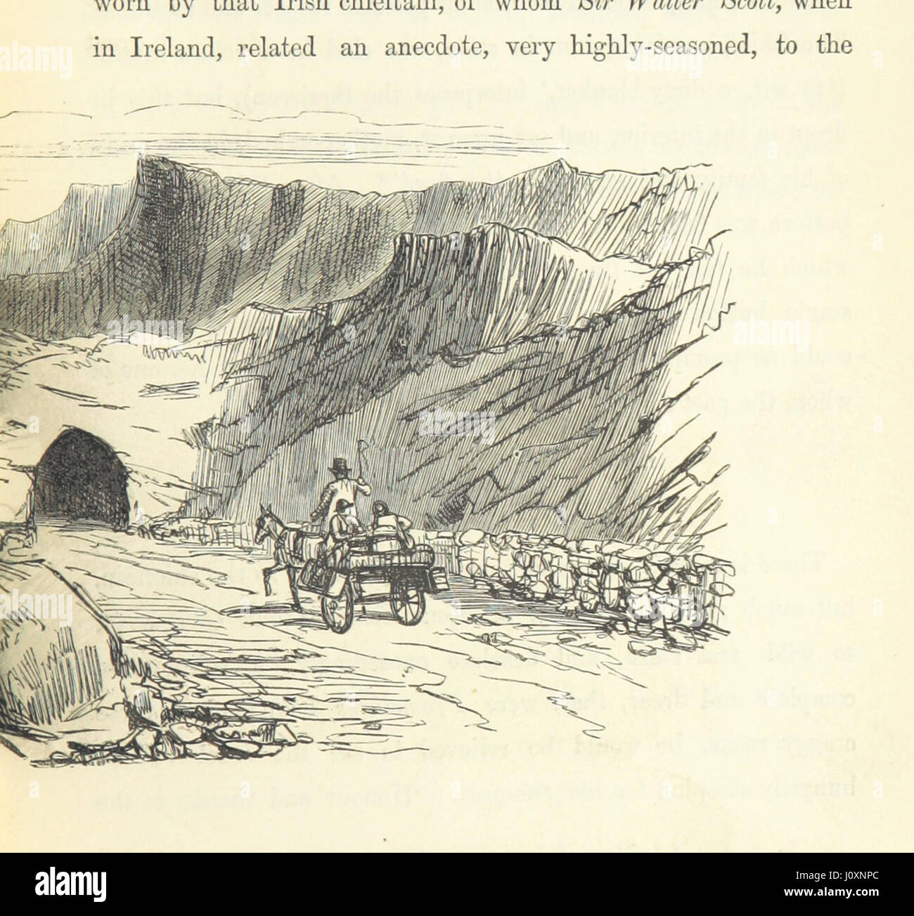 Un petit tour en Irlande : être une visite à Dublin, Galway, Connamara, Athlone, Limerick, Killarney, Cork, Cork, etc. ... Par un Oxonian [c.-à-d. S. R. Hole]. Avec des illustrations de John Leech Banque D'Images