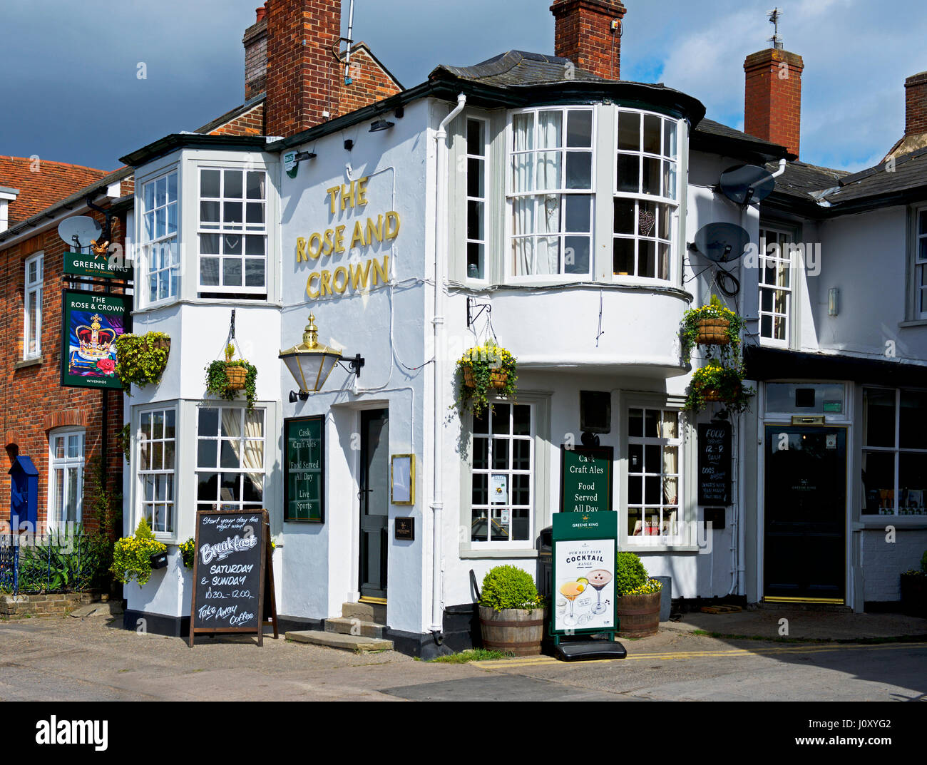 Wivenhoe, Essex, Angleterre, Royaume-Uni Banque D'Images