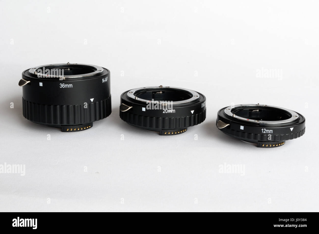JJC Autofocus AF TTL Tubes d'extension Ring Macro 11mm 16 mm Set pour