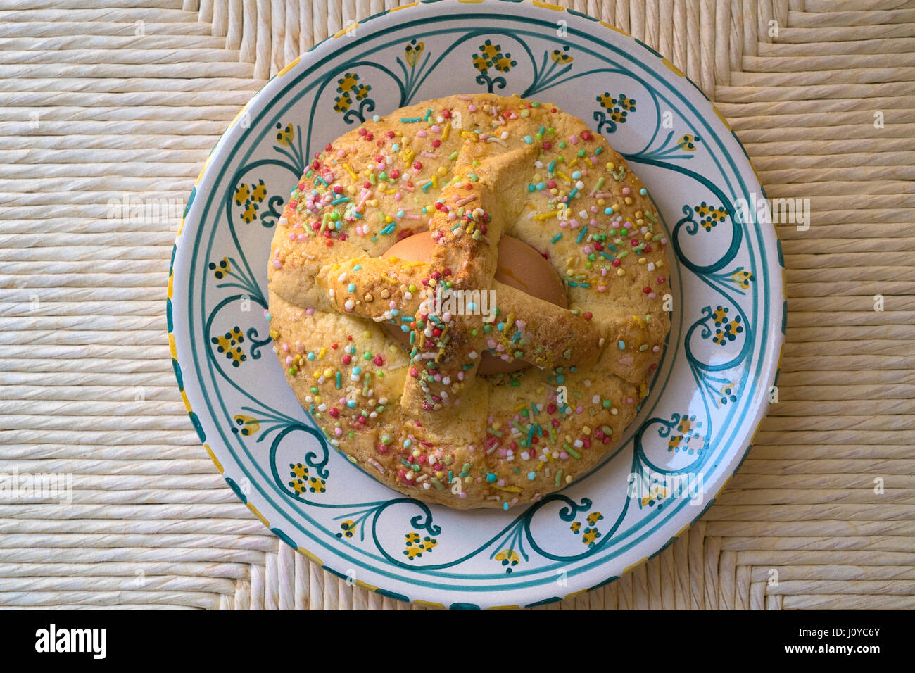 Gateau Sicilien De Paques Banque D Image Et Photos Alamy