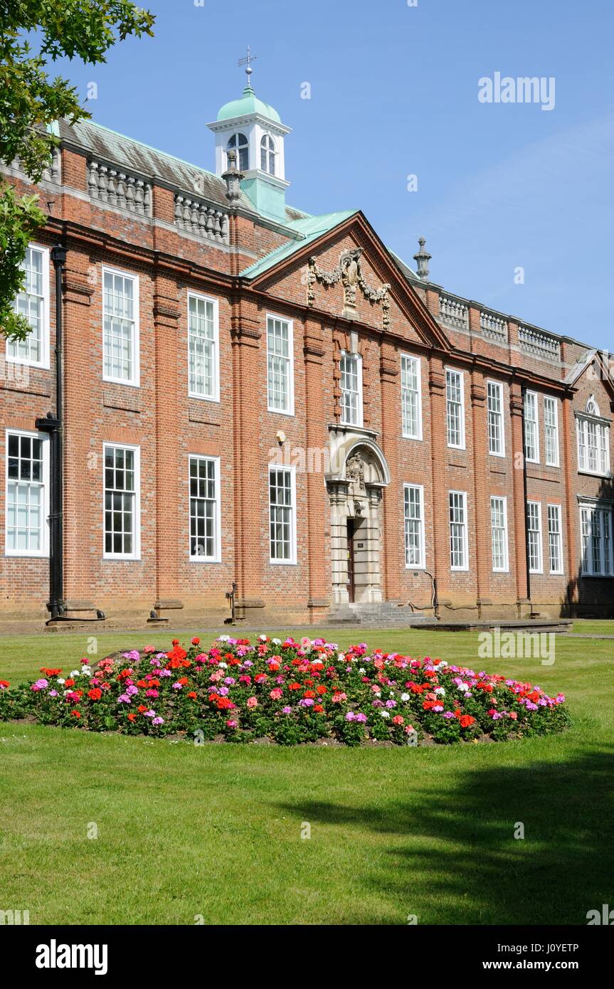 Rothamsted Research, Harpenden, Hertfordshire, est un des plus célèbre olderst et des stations de recherche agricole dans le monde. Banque D'Images