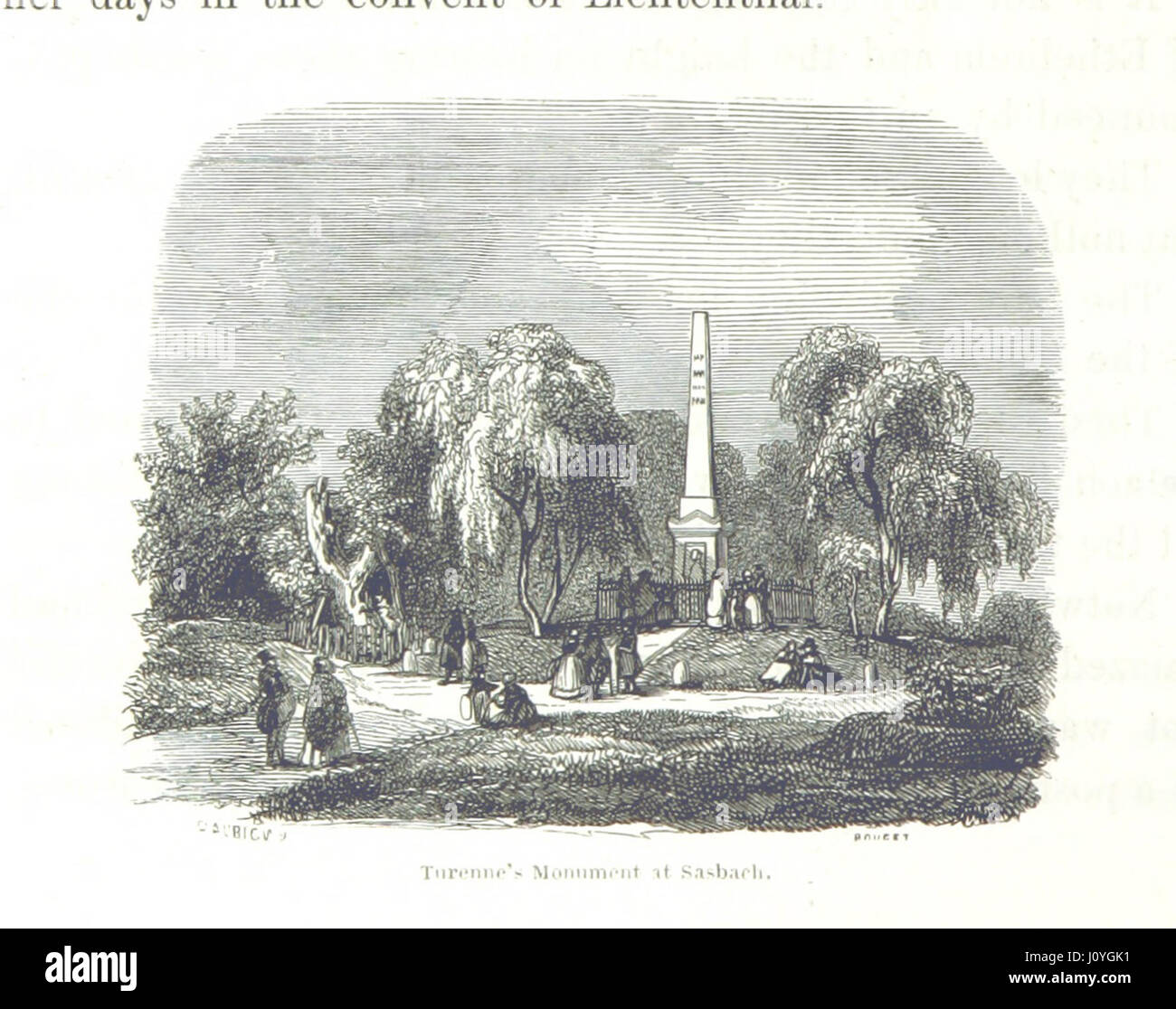 Image prise à partir de la page 134 de "Un été à Baden-Baden ... illustré par T. Johannot, E. Lamy, etc' Banque D'Images