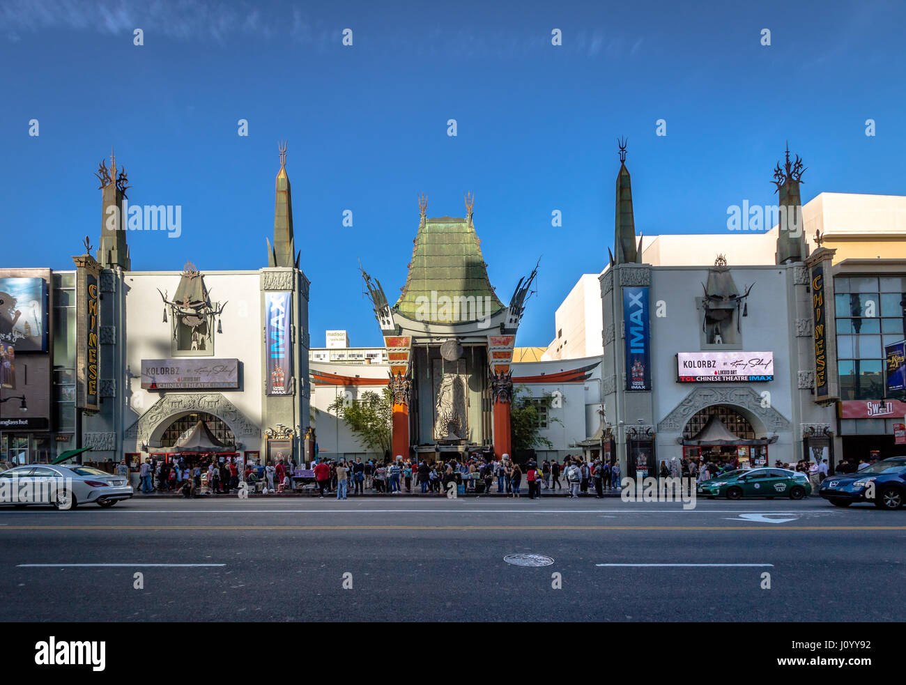 Le Grauman's Chinese Theatre sur Hollywood Boulevard - Los Angeles, Californie, USA Banque D'Images