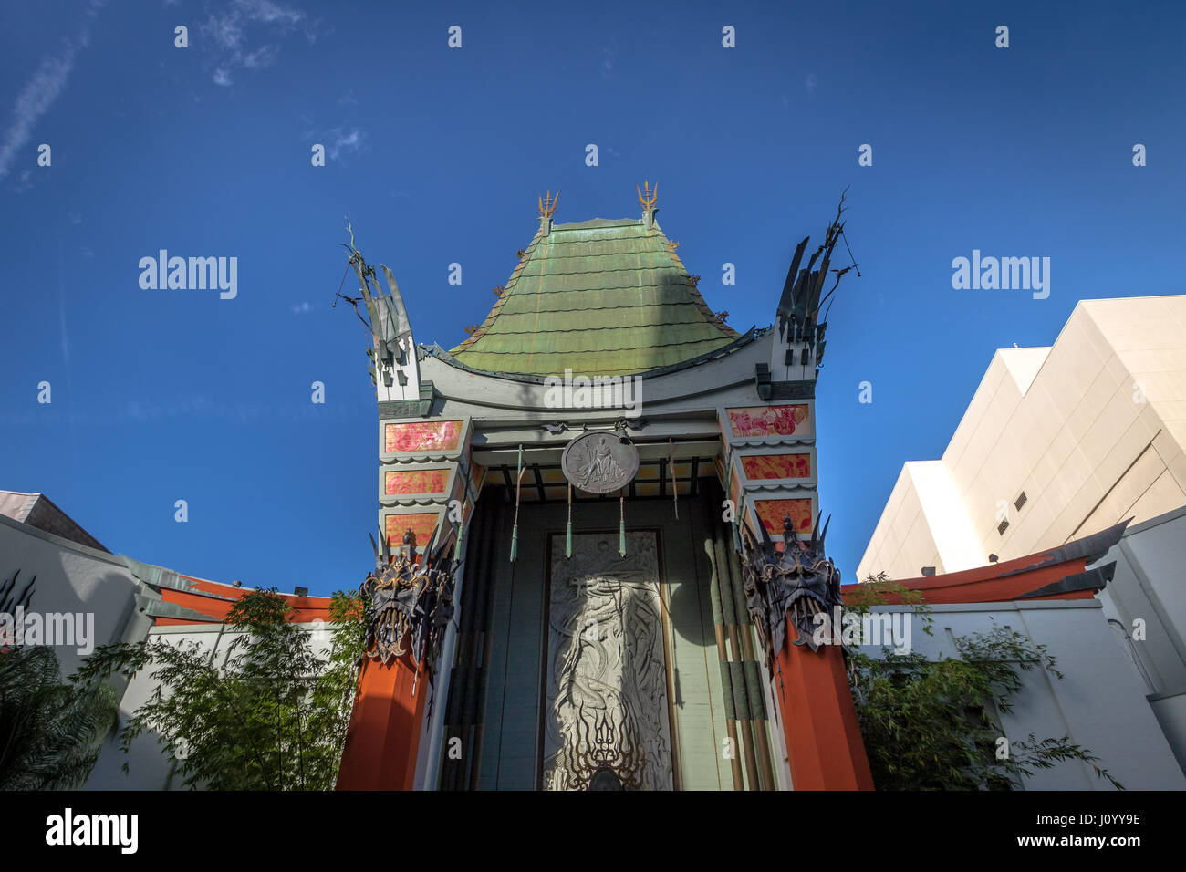 Le Grauman's Chinese Theatre sur Hollywood Boulevard - Los Angeles, Californie, USA Banque D'Images