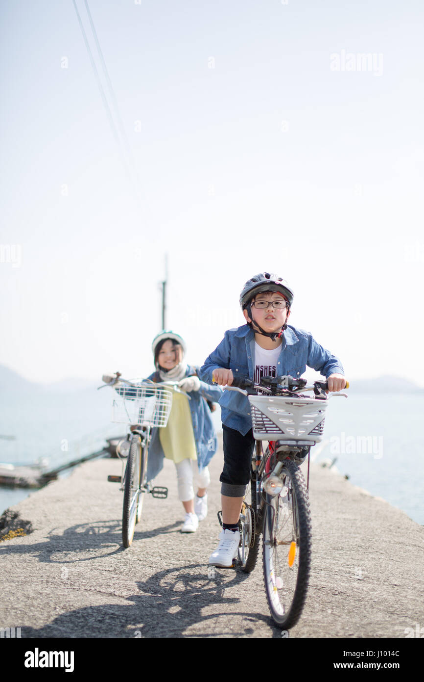 Vélos de route Banque D'Images