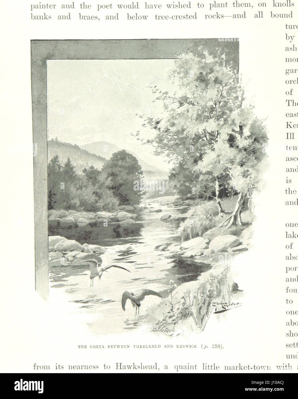 Image prise à partir de la page 308 de "Les rivières de Grande-Bretagne ... Les rivières de la côtes sud et ouest' Banque D'Images