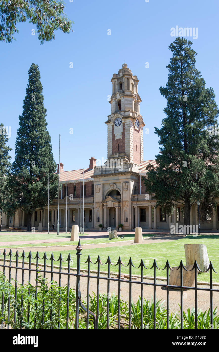 L'Afrikaans National Musée et centre de recherche littéraire, Elizabeth Street, Bloemfontein, la Province de l'État libre, République d'Afrique du Sud Banque D'Images