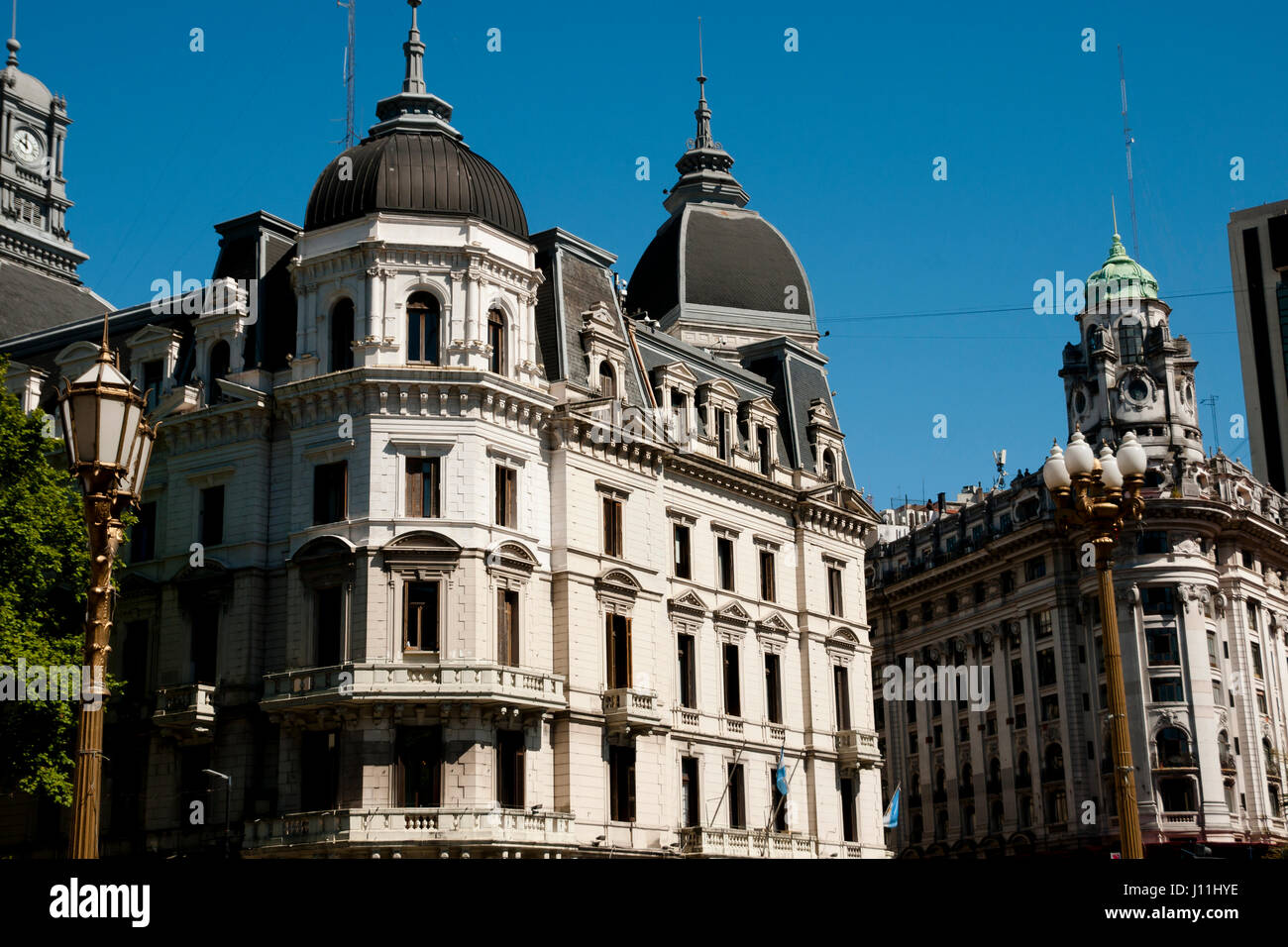 Des bâtiments de la ville - Buenos Aires - Argentine Banque D'Images