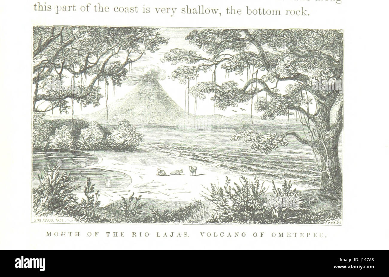 Nicaragua : sa population, paysages, monuments, et le projet de canal interocéanique, avec de nombreuses cartes et illustrations originales Banque D'Images