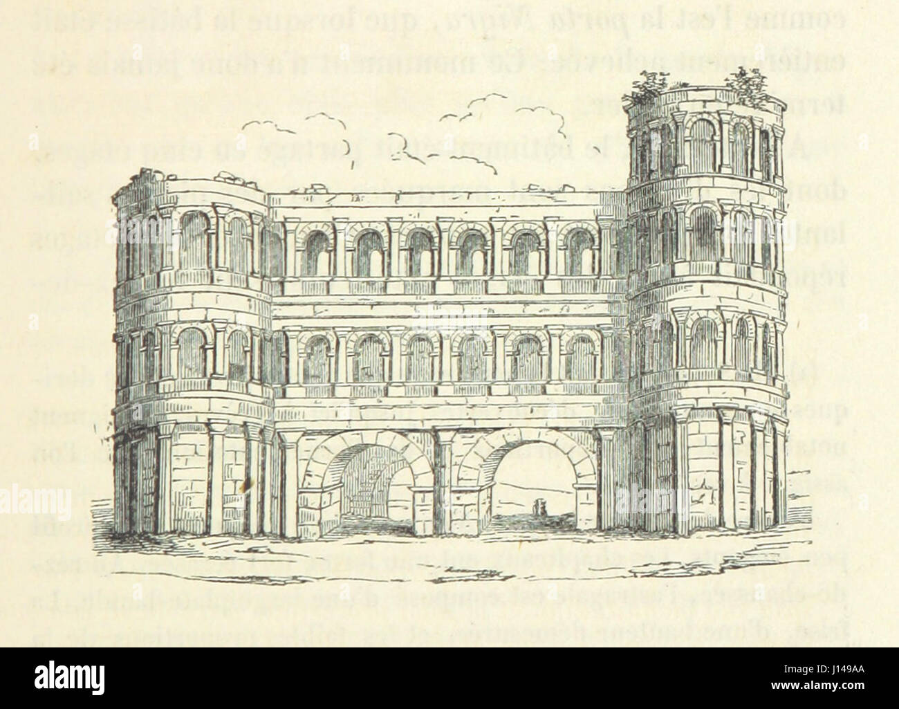 Ce travail historique couvre l'histoire de la Belgique et des pays-Bas avant et pendant la domination romaine, fournissant des cartes et des gravures pour illustrer les événements et les lieux clés. Banque D'Images