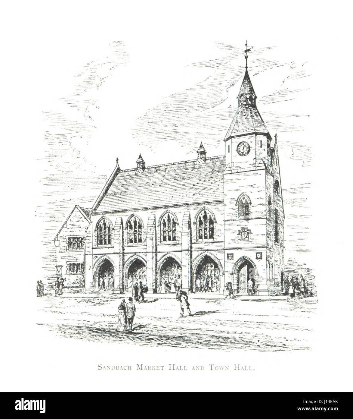 Le Jubilé de diamant dans le Cheshire. Une description de la façon dont la soixantième année du glorieux règne de Sa Majesté la reine Victoria le Plus Gracieux, impératrice de l'Inde, a été célébrée dans le comté de Chester ... Avec de nombreuses illustrations Banque D'Images