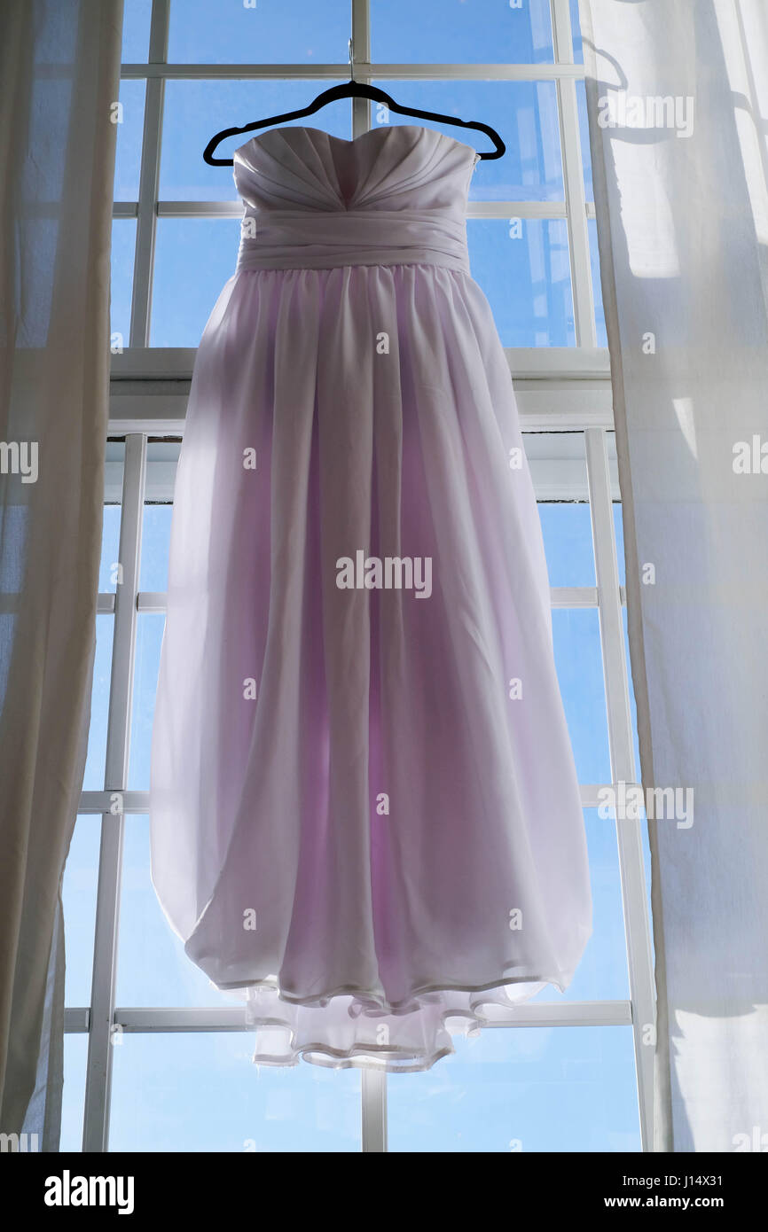 Robe de mariée Banque D'Images