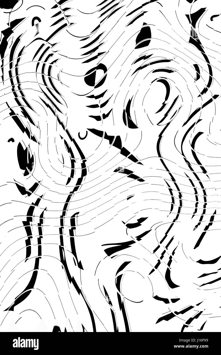 Portrait abstrait Illustration de Vecteur