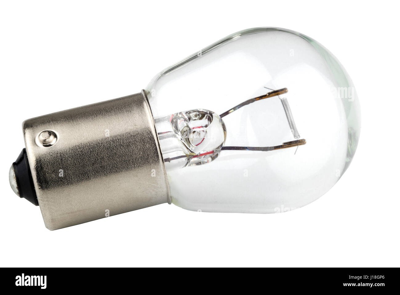Lampe de voiture sur fond blanc Banque D'Images