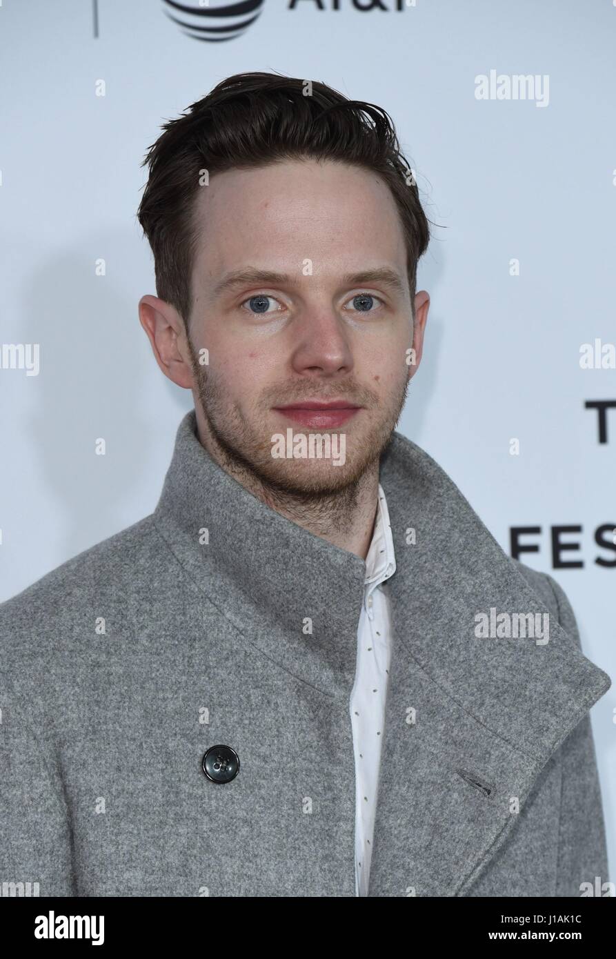New York, NY, USA. Apr 19, 2017. Mark O'Brien à l'arrivées de Clive Davis : LA BANDE ORIGINALE DE NOTRE VIE La nuit d'ouverture Première au Tribeca Film Festival 2017, le Radio City Music Hall, New York, NY Le 19 avril 2017. Credit : Derek Storm/Everett Collection/Alamy Live News Banque D'Images