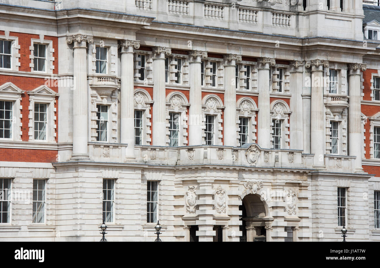 L'Extension de l'Amirauté, Horse Guards Parade . Whitehall, Londres. L'Angleterre Banque D'Images