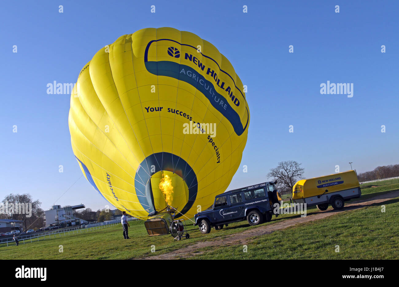 La montgolfière Banque D'Images