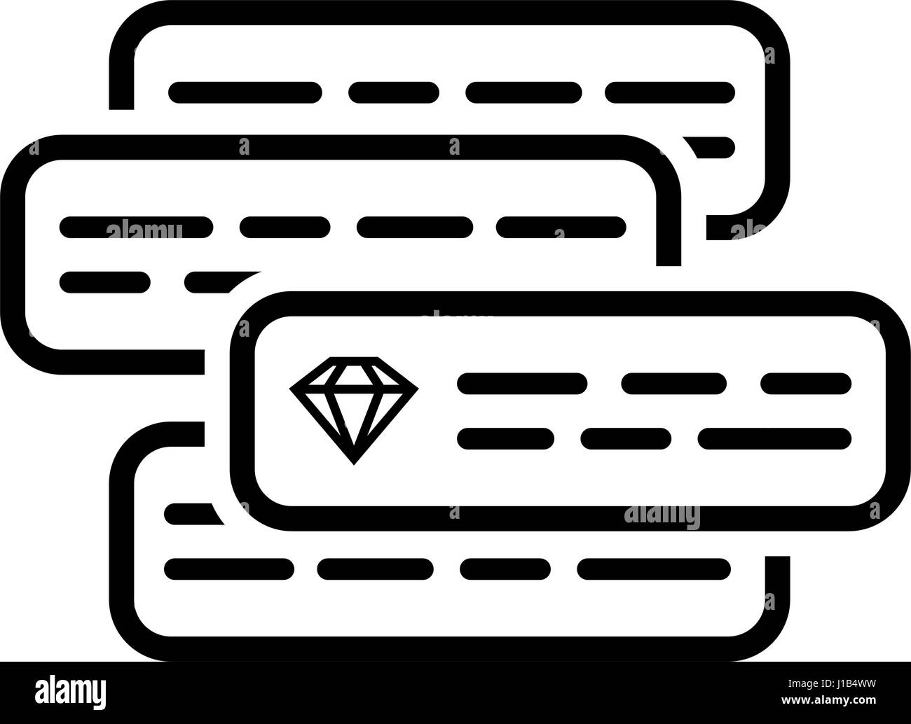 L'icône de marketing Internet. Illustration de Vecteur