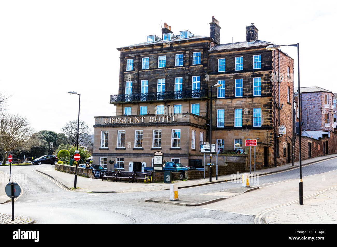 L'hôtel Crescent Scarborough Angleterre Royaume-uni Hôtel Crescent Scarborough North Yorkshire hôtels Royaume-uni Angleterre Hôtel Crescent Scarborough Yorkshire Banque D'Images