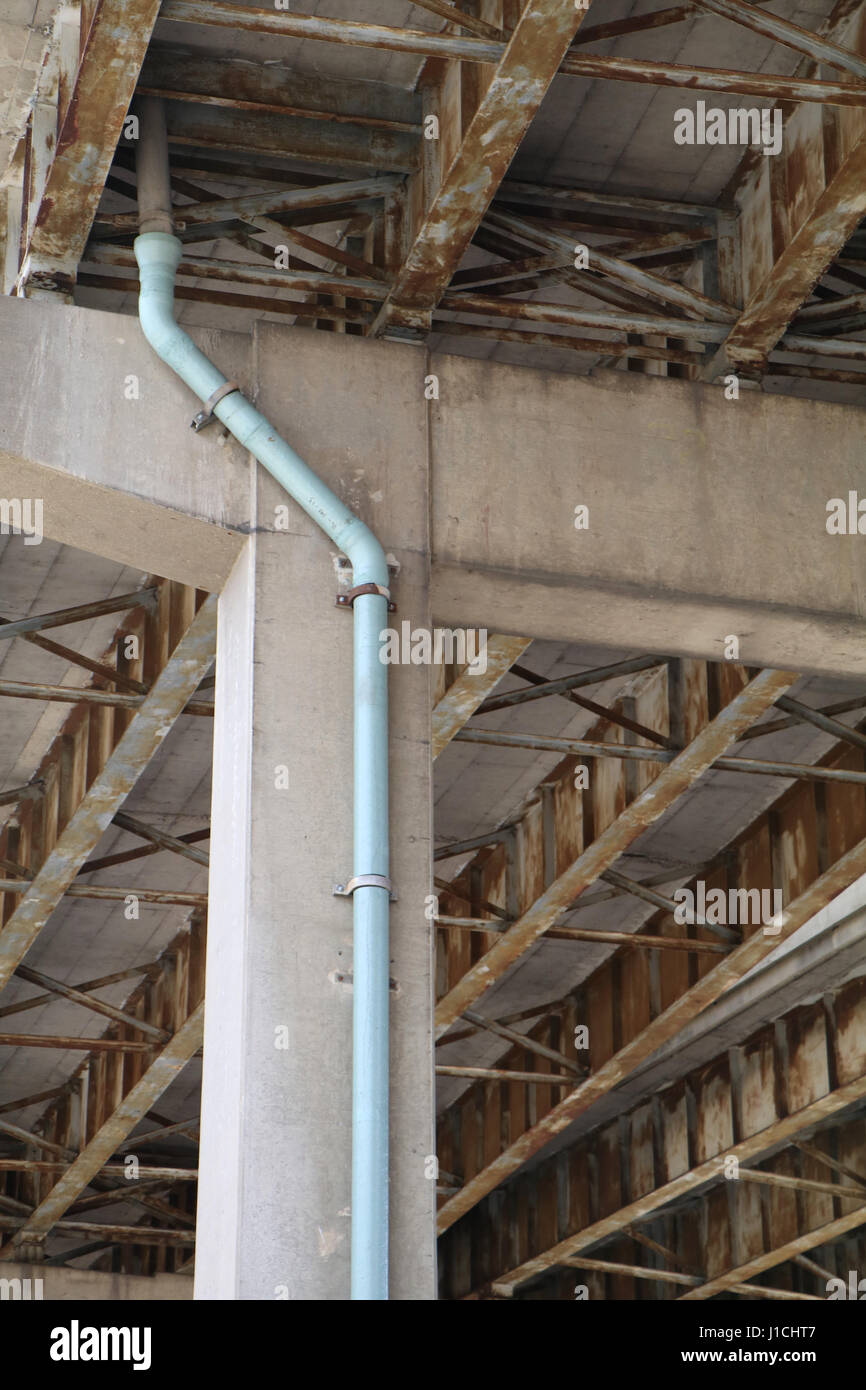 Infrastructure - la rouille et d'endommager le pont de Brent Spence qui transporte des Interstates 71 et 75 de l'autre côté de la rivière Ohio entre l'Ohio et le Kentucky , Banque D'Images