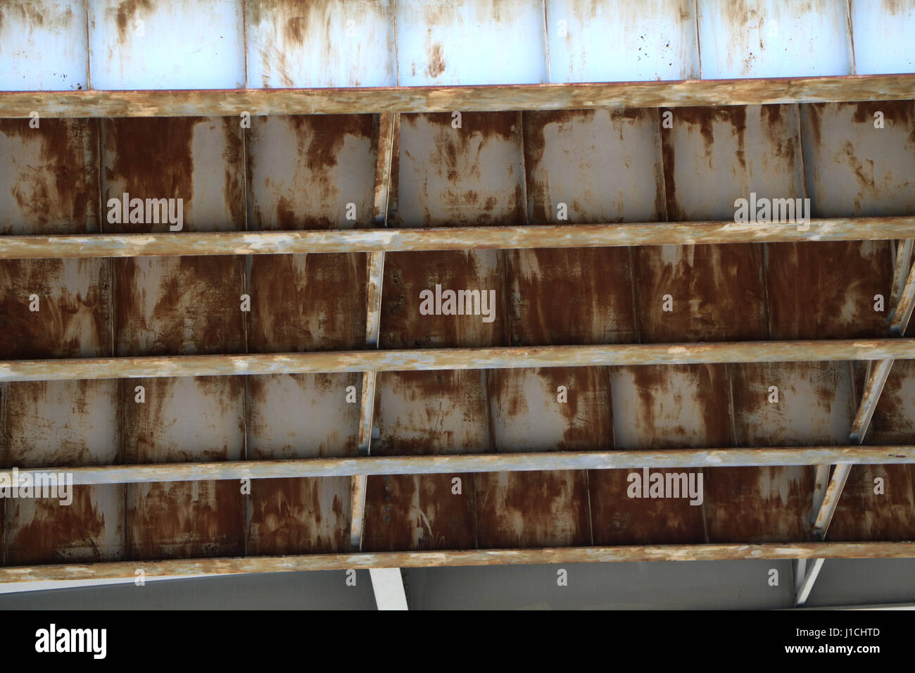 Infrastructure - la rouille et d'endommager le pont de Brent Spence qui transporte des Interstates 71 et 75 de l'autre côté de la rivière Ohio entre l'Ohio et le Kentucky , Banque D'Images