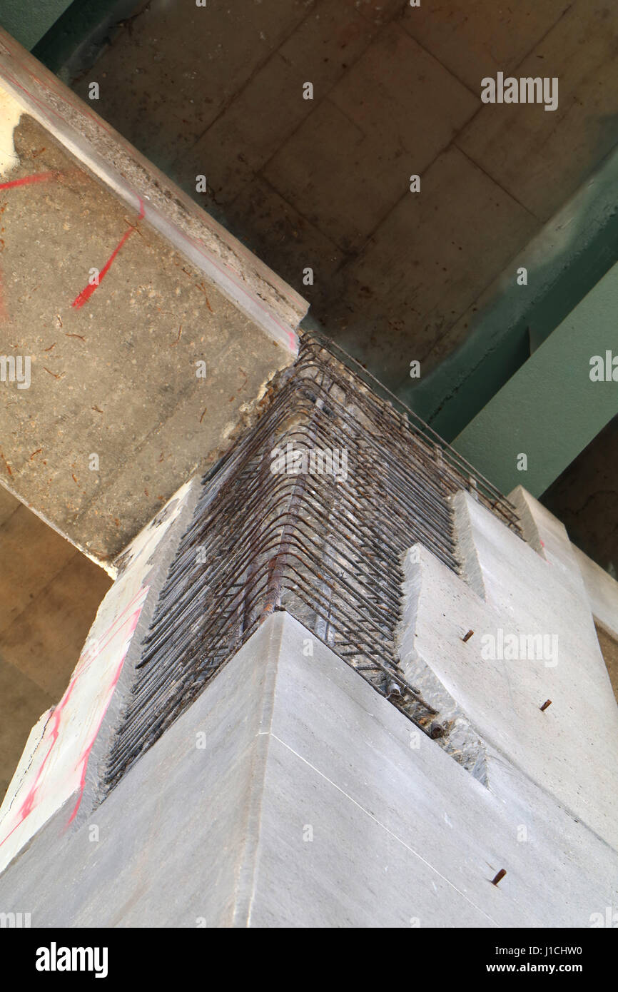 Infrastructure - la rouille et d'endommager le pont de Brent Spence qui transporte des Interstates 71 et 75 de l'autre côté de la rivière Ohio entre l'Ohio et le Kentucky , Banque D'Images