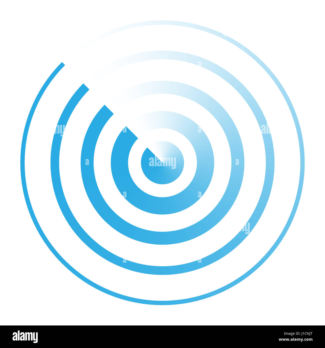 Weather radar logo Banque d'images détourées - Alamy