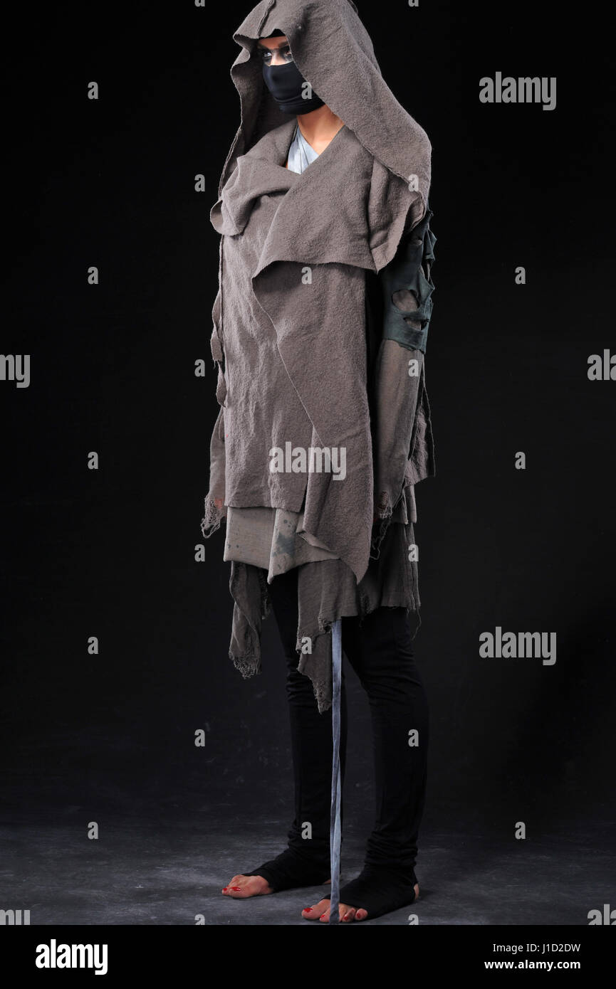 Costume design différent sur warrior woman Banque D'Images