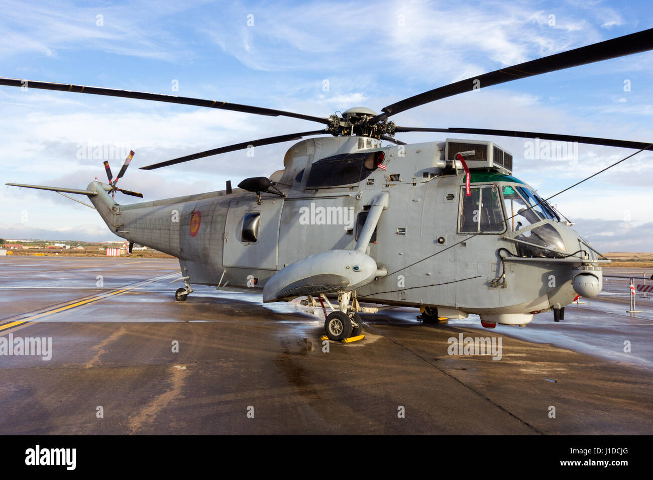 TORREJON, ESPAGNE - OCT 11, 2014 : la marine espagnole Sikorsky SH-3D de sauvetage par hélicoptère Sea King. Banque D'Images
