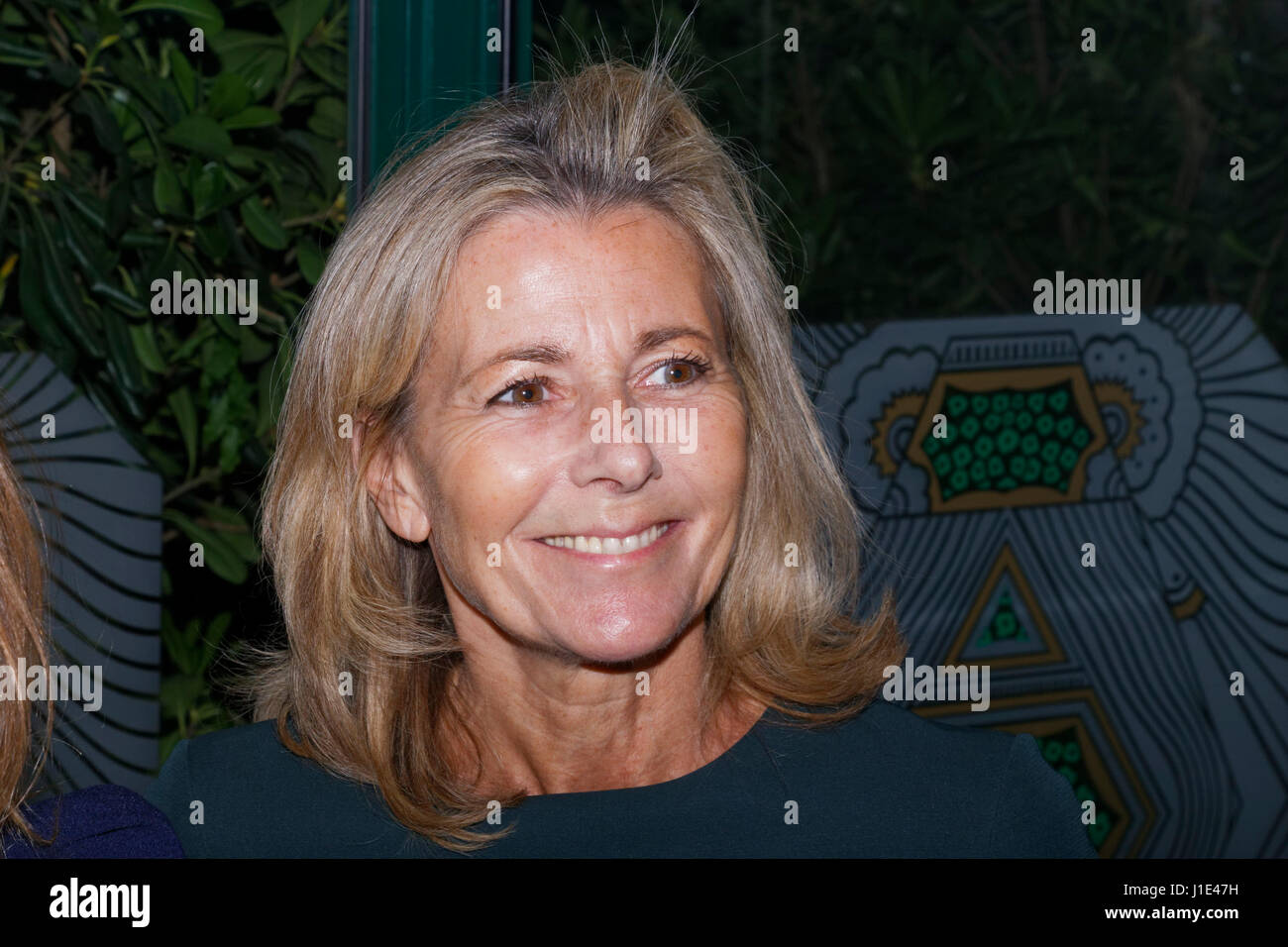 Paris, France. 19 avril, 2017. Claire Chazal assiste à la 10e 'La Closerie des Lilas" 2017 Prix littéraires à la Closerie des Lilas. Credit : Bernard Menigault/Alamy Live News Banque D'Images