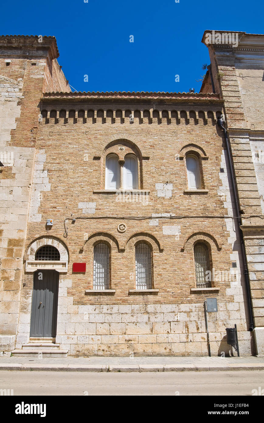 Eglise de Saint Severino. San Severo. Les Pouilles. L'Italie. Banque D'Images