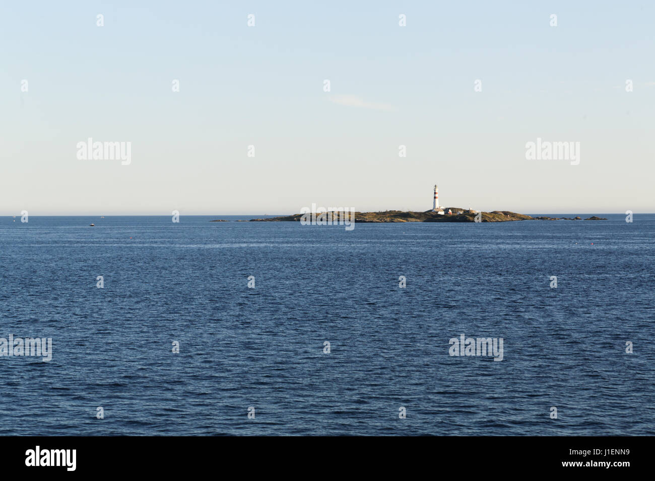 La magnifique côte norvégienne de Kristiansand en Scandinavie Banque D'Images