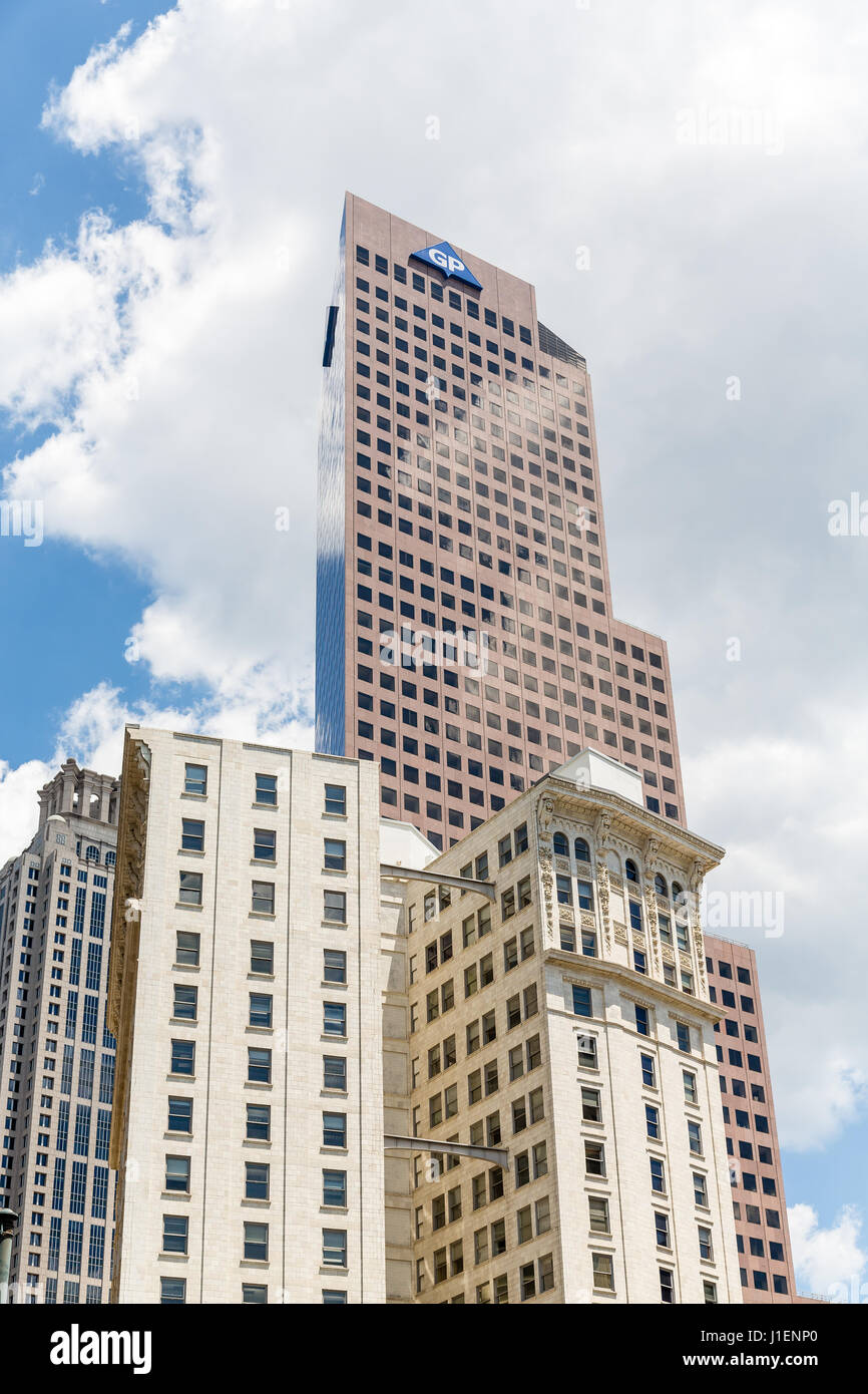 Georgia Pacific Building à Atlanta Banque D'Images