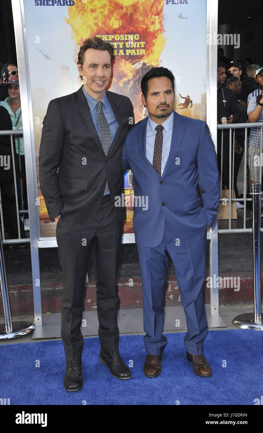 Première mondiale du film de jetons avec : Dax Shepard, Michael Pena Où : Los Angeles, California, United States Quand : 21 Mar 2017 Apega/WENN.com Crédit : Banque D'Images