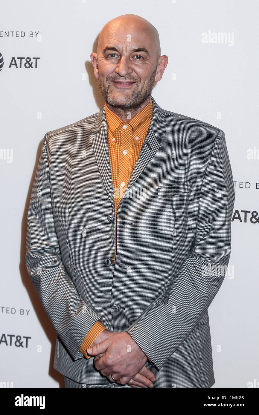 NEW YORK, NY - 20 avril : Ralph Brown assiste à 'génie' Premiere pendant le Festival du film de Tribeca 2017 au CCMB Tribeca PAC le 20 avril 2017 à New York Banque D'Images