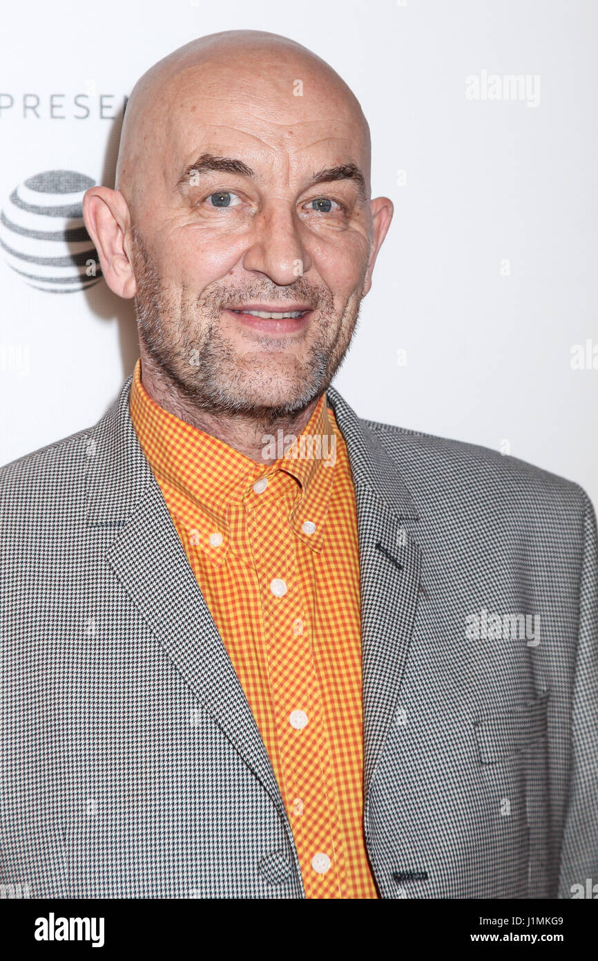 NEW YORK, NY - 20 avril : Ralph Brown assiste à 'génie' Premiere pendant le Festival du film de Tribeca 2017 au CCMB Tribeca PAC le 20 avril 2017 à New York Banque D'Images