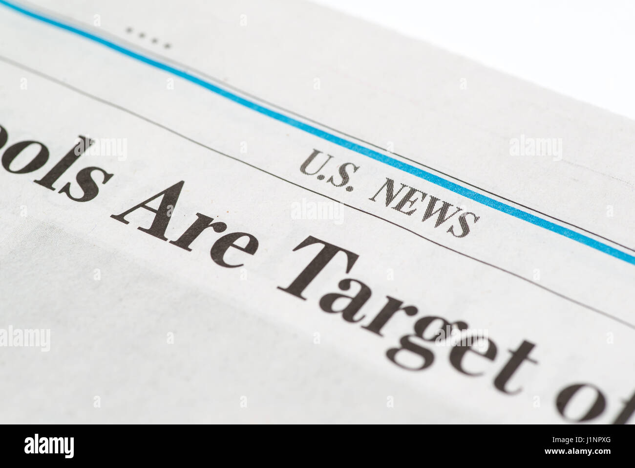 Chicago USA-Feb 12 2017:Le Wall Street Journal,Journal US News Section (pour un usage éditorial uniquement) Banque D'Images