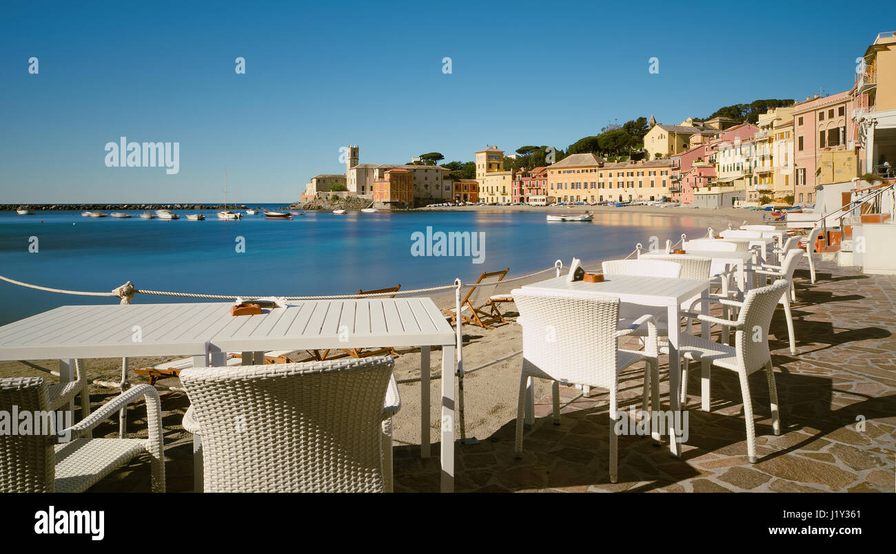 Silence bay - Sestri Levante (Baia del Silenzio) Banque D'Images