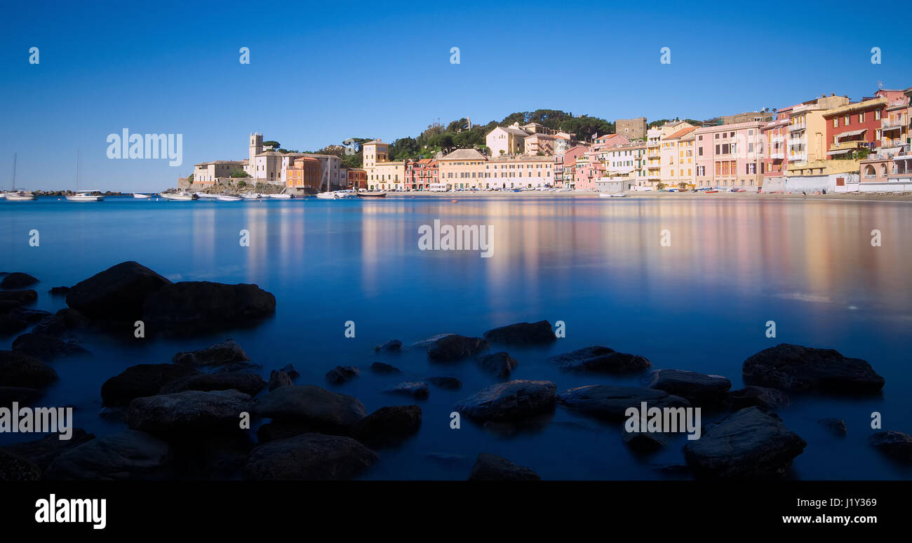 Silence bay - Sestri Levante (Baia del Silenzio) Banque D'Images