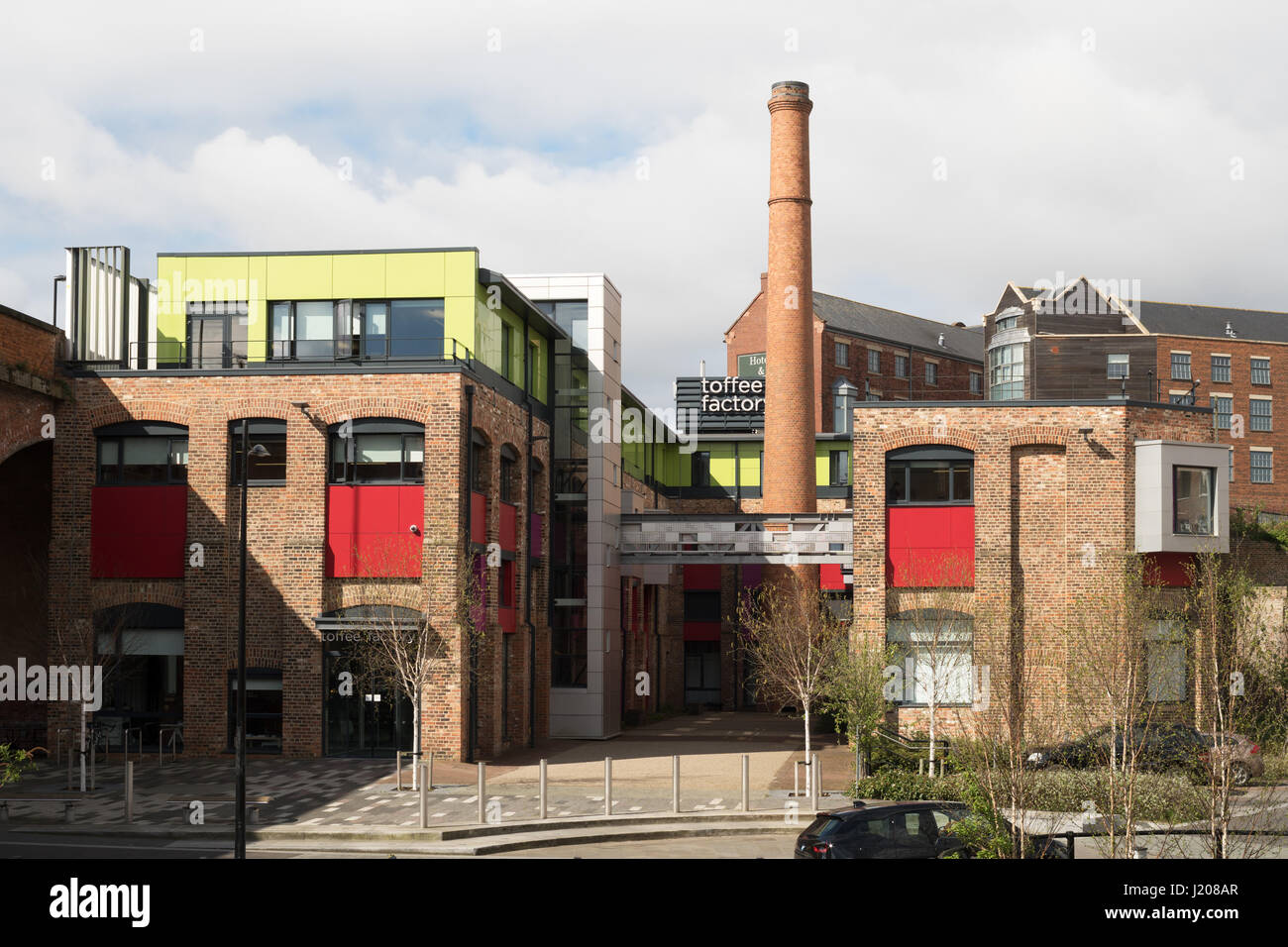 L'usine de caramel, bureaux, Ouseburn, Newcastle upon Tyne, England, UK Banque D'Images
