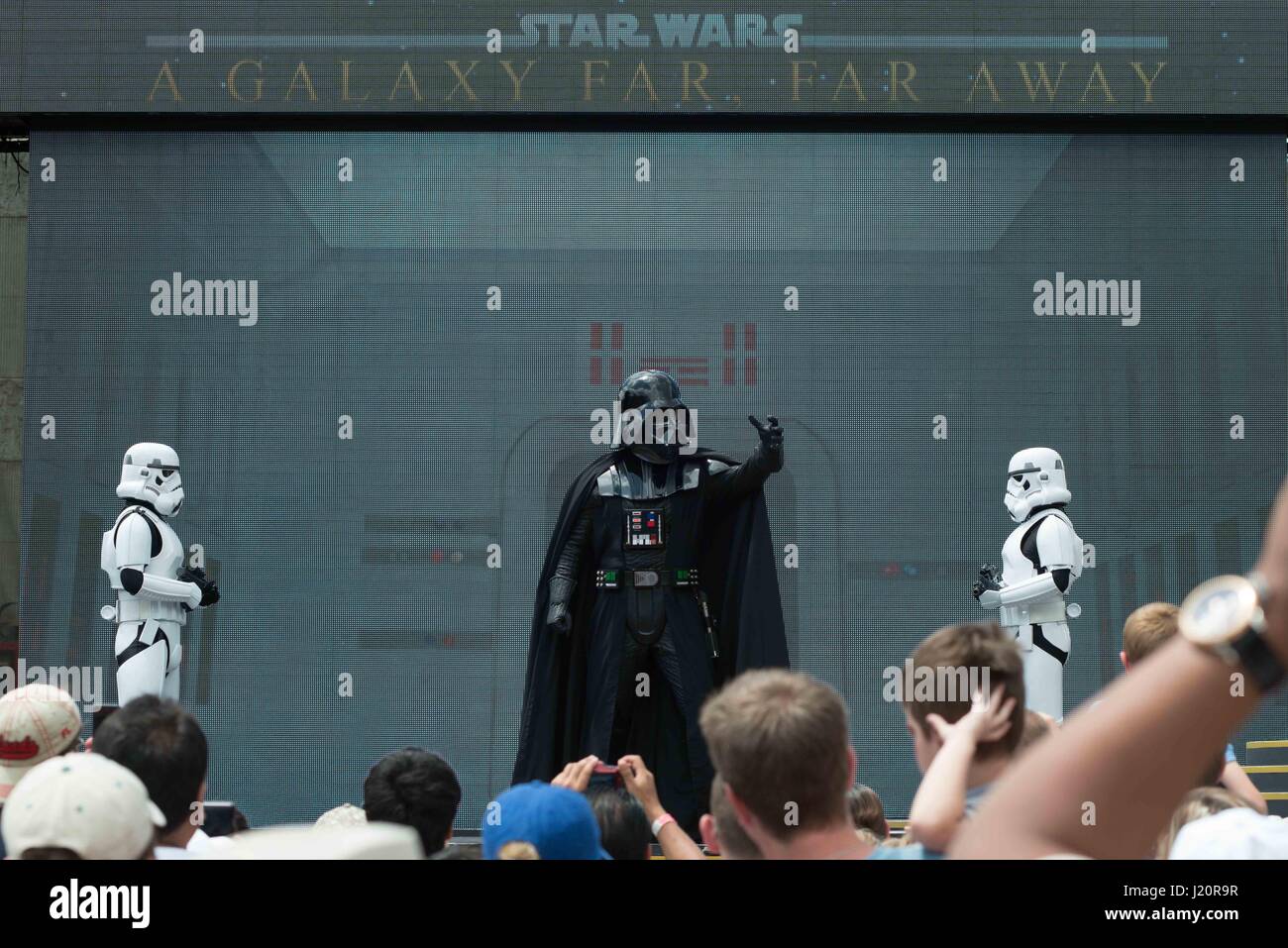 Star wars show à Hollywood studios, en Floride Banque D'Images