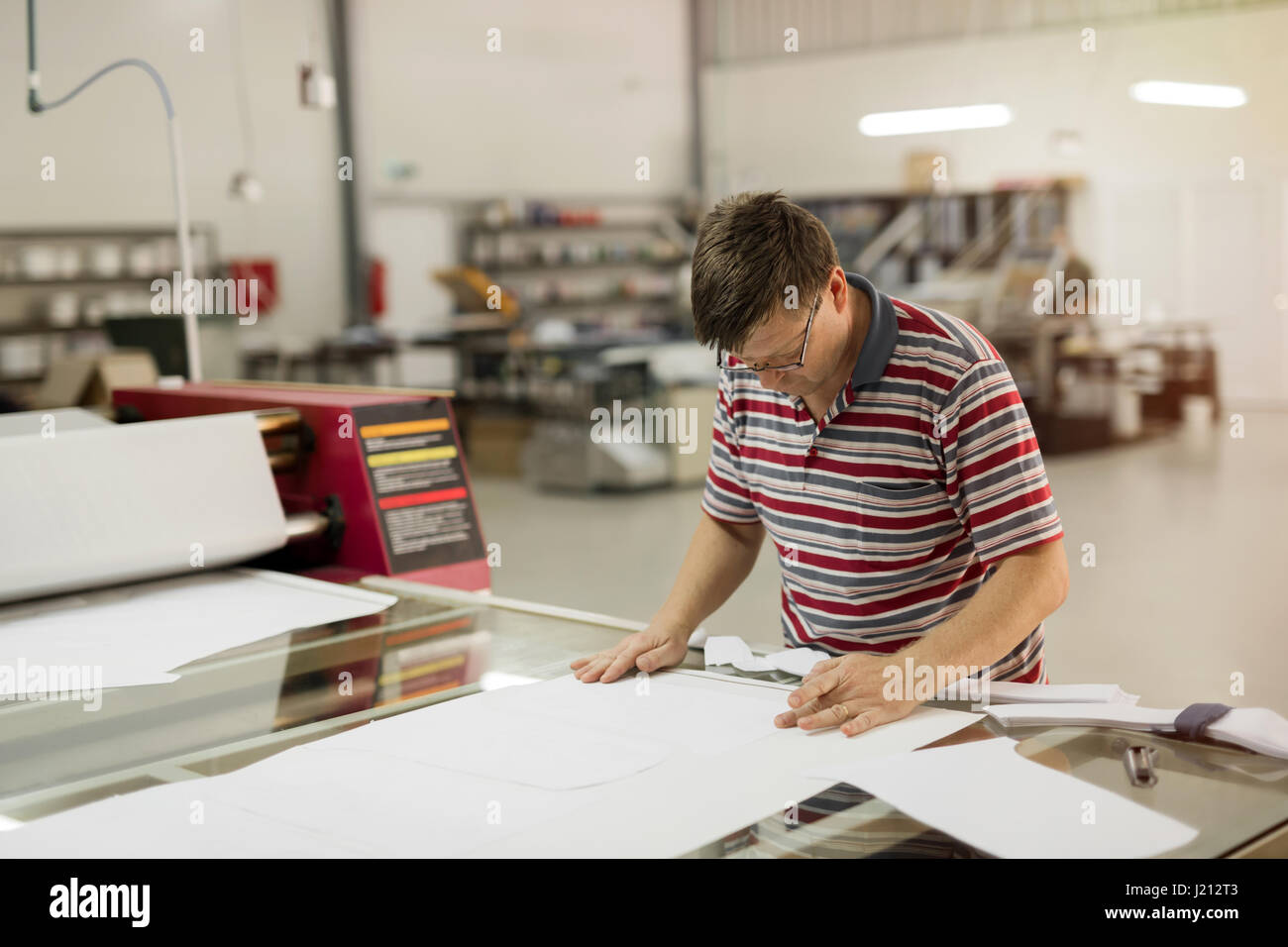 Creative designer travaillant sur le projet Banque D'Images