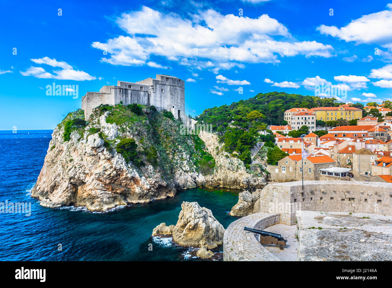 wallpapers Croatie Paysage https www alamyimages fr photo image paysage mediterraneen dans l historique ville de dubrovnik centre touristique de la croatie de l europe 138937522 html