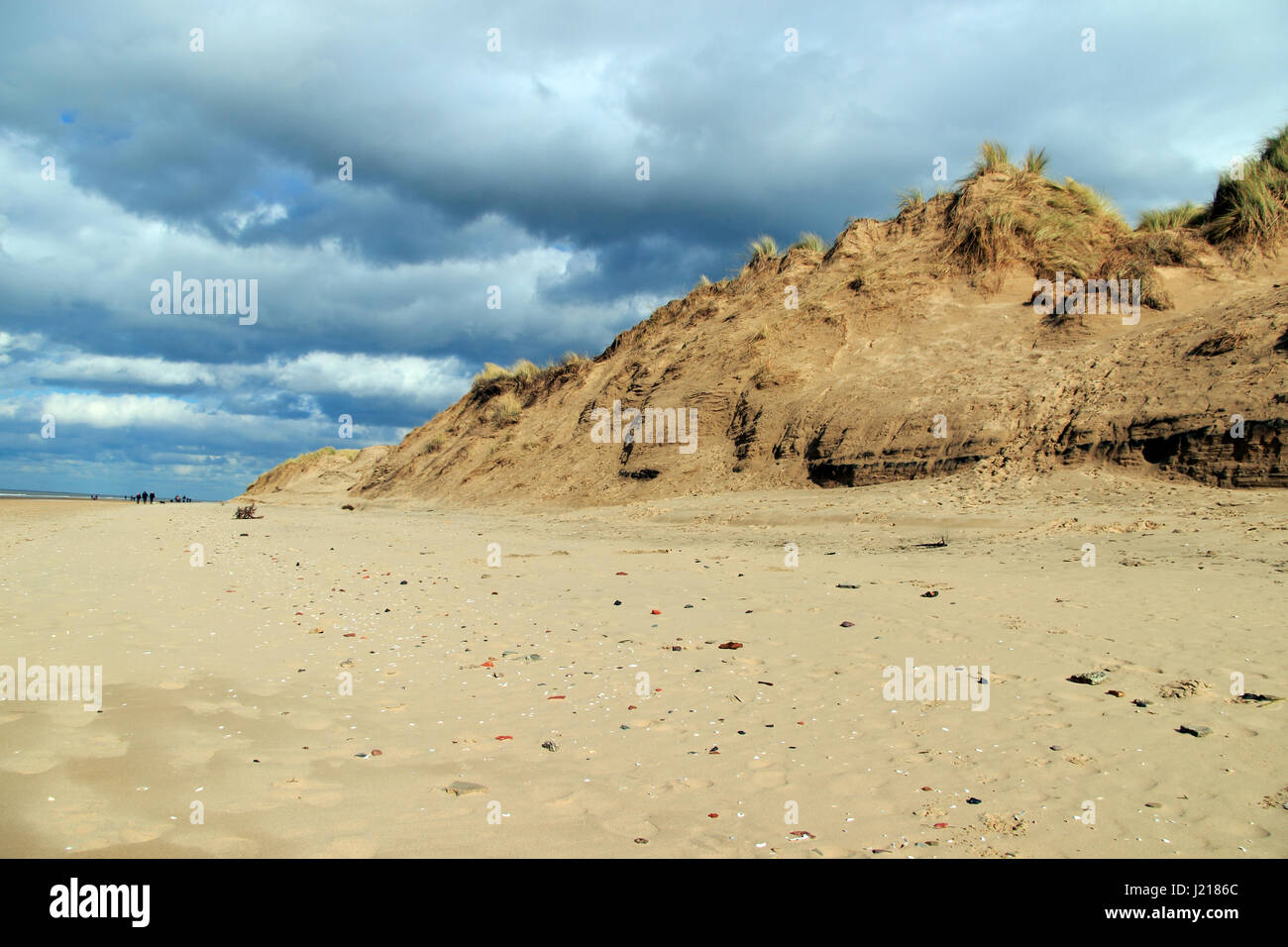 Point Formby Sefton, littoral, Merseyside, au nord-ouest de l'Angleterre, Royaume-Uni Banque D'Images