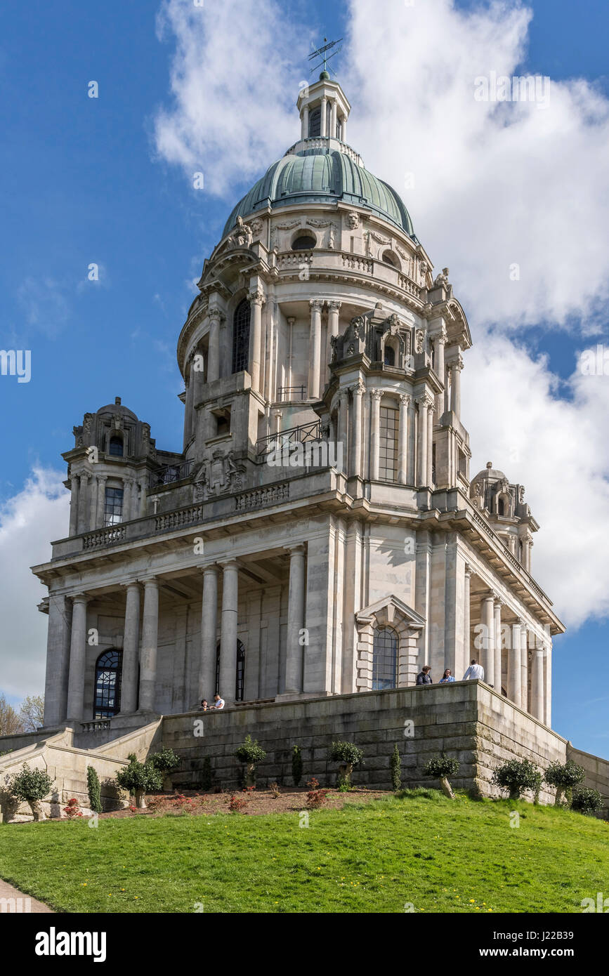 Ashton Memorial Williamson Park Lancaster. Banque D'Images