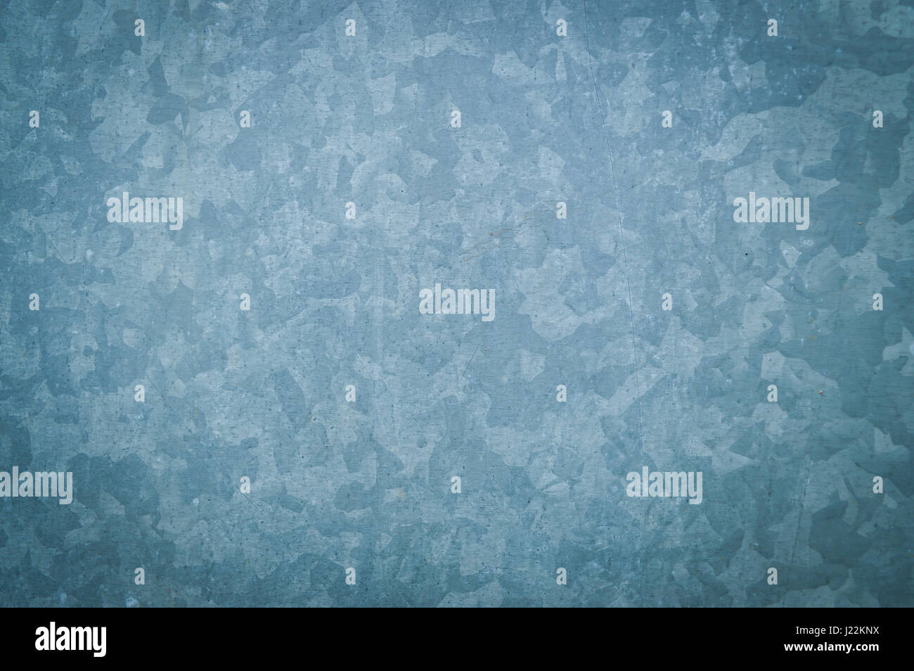 La texture de fond d'une feuille de métal galvanisé recouvert d'une couche de zinc Banque D'Images