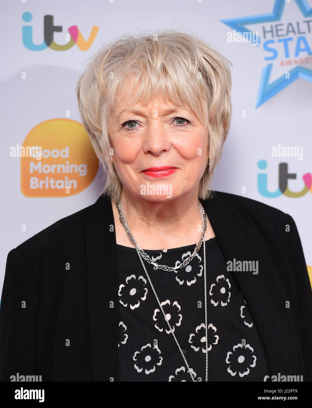 Alison Steadman assister à bon matin la santé, tenue à l'hôtel De Rose à Londres. ASSOCIATION DE PRESSE Photo. Photo date : lundi 24 avril, 2017. Crédit photo doit se lire : Ian West/PA Wire Banque D'Images