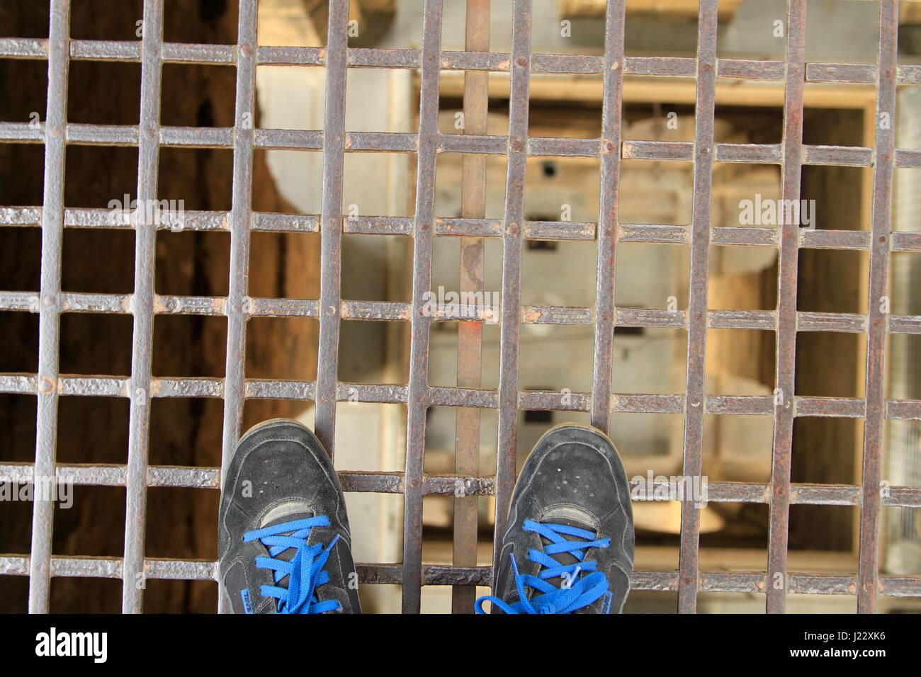 Le Clocher de Giotto, Florence, Italie Banque D'Images