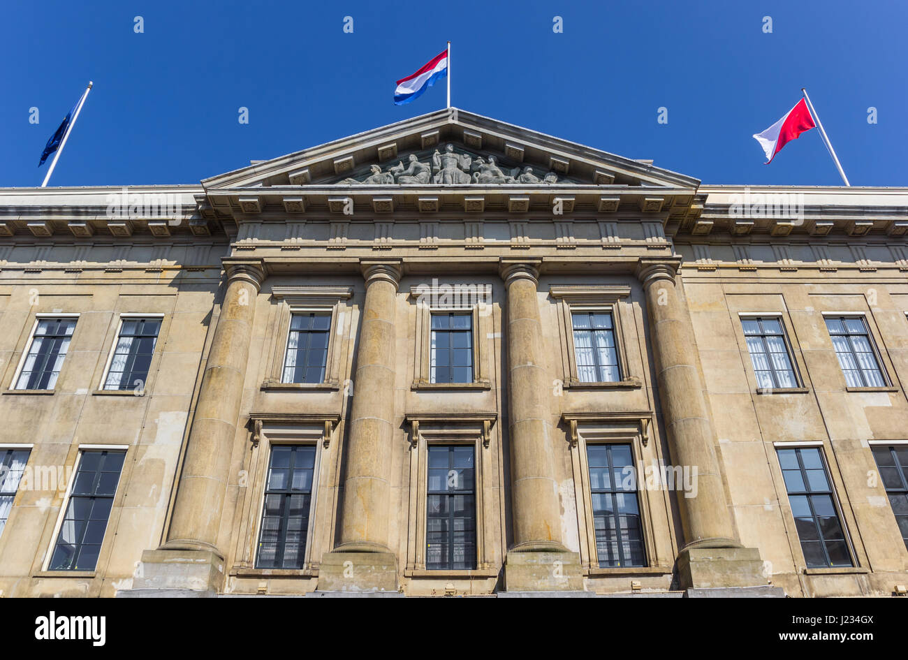 L'ancien hôtel de ville, dans le centre de Utecht, Pays-Bas Banque D'Images L'ancien hôtel de ville, dans le centre de Utecht, Pays-Bas Banque D'Images